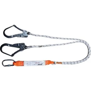 Çift Bacaklı Şok Emicili Lanyard Büyük Kancalı Karam Ka 341