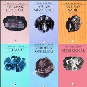 Yerdeniz Seris: Yerdeniz Büyücüsü - Atuan Mezarları - En Uzak Sahil - Tehanu - Yerdeniz Öyküleri - Öteki Rüzgar - Ursula K. Le Guin