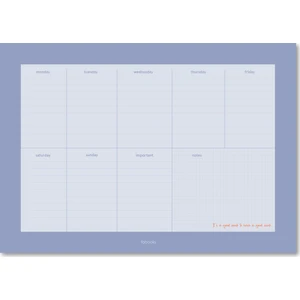 Renkli A4 Haftalık Planlayıcı