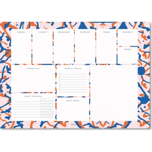 Geometrik A4 Haftalık Planlayıcı