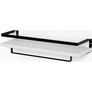 Rt1 Metal Çerçeveli Baharatlık Çok Amaçlı Banyo ve Mutfak Duvar Rafı, Beyaz