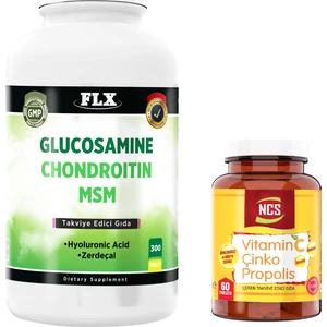Glucosamine Chondroitin Msm 300 T + Vitamin C Çinko Propolis 60 60 Tablet