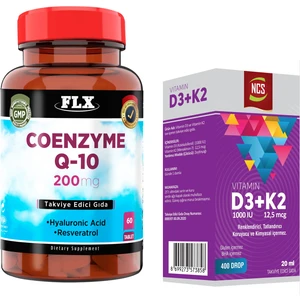 Vitamin D3 Vitamin K2 20 ml + Coenzyme Q-10 200 mg 60 Tablet