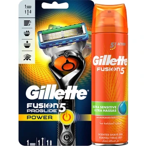 Fusion Proglide Flexball Power Tıraş Makinesi 1up + Ultra Hassas 200 ml Tıraş Jeli