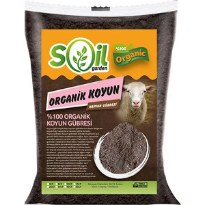Garden %100 Organik Hayvansal Gübre 10 lt Koyun Gübresi