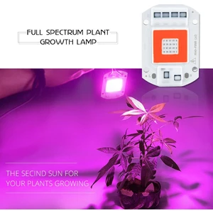 Tam Spektrum 50W 220V Yeni Nesil Bitki Büyütme LED Cob Çip