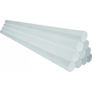 Kalın Silikon Çubuk 10 Adet 30 cm Şeffaf