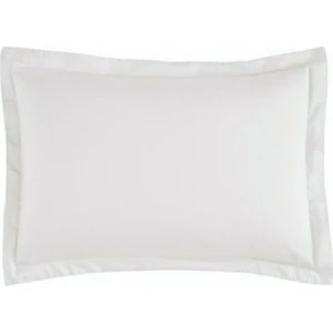 Zambak Home 50 x 70 cm Düz Pamuk Saten Volanlı Yastık Kılıfı