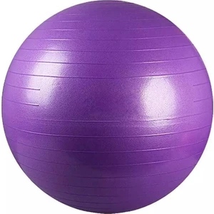 55 cm Pilates Topu Kalın Büyük Boy Pilates Topu Mor Renk+Pompa