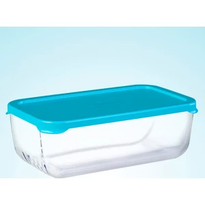Snowbox Cam Saklama Kabı 1200CC Büyük Boy Mavi Renkli