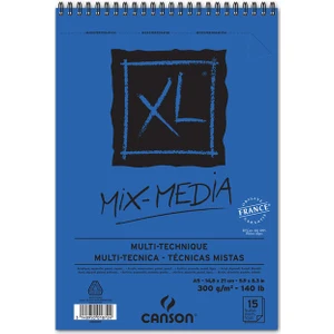 Xl Mix Media Suluboya Defteri Spiralli Blok 300 Gr. A5 15 Sayfa