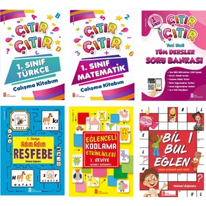 Ata Yayıncılık  1. Sınıf 2. Dönem Yeni Dönem Seti (6 Kitap)