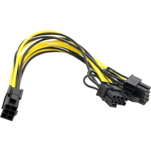 8P6P Pcı E 8pin (6+2) 2x + 6 Pin Pcı-E Ekran Kartı Power Çoklayıcı