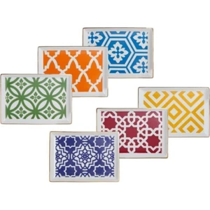 Morocco Desen Kahvaltı Tabağı 18 cm. 6'lı