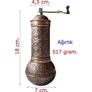 Binbir Trend Nostaljik Osmanlı Kahve ve Baharat Değirmeni BTB-656