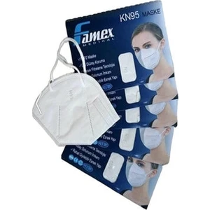 N95 Maske - 5'li Mavi