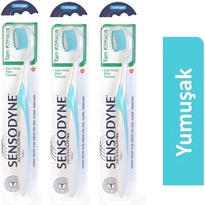 Diş Fırçası Tam Koruma Yumuşak  3'lü