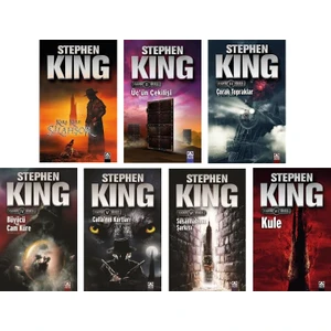 Silahşor - Üç'ün Çekilişi - Çorak Topraklar - Büyücü ve Cam Küre - Calla'nın Kurtları - Susannah'ın Şarkısı - Kule - 7 Kitap - Stephen King