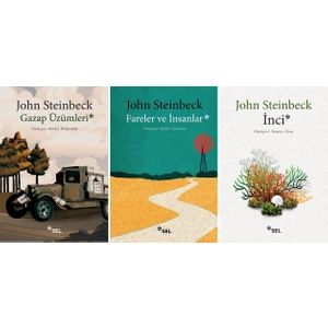 Gazap Üzümleri - İnci - Fareler ve İnsanlar - 3 Kitap - John Steinbeck
