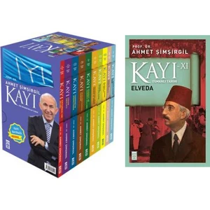 Kayı Serisi 11 Kitap Full Set Ahmet Şimşirgil Kutulu + Kayı Bayrağı