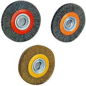 Dairesel Tel Fırça Çelik Telli 175X25MM