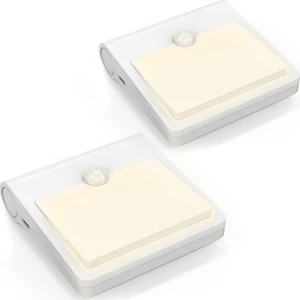 Mbw 2'li USB Şarj Edilebilir Hareket Sensörü Gece Işık (Yurt Dışından)