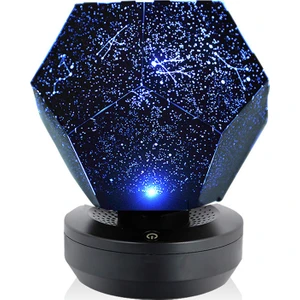Mbw Romantik LED Yıldızlı Gece Lambası 3D Yıldız Projektör (Yurt Dışından)