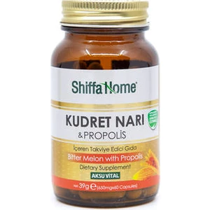 Aksu Vital Shiffa Home Kudret Narı Propolis Bitter Melon 650 Mg x 60 Kapsül