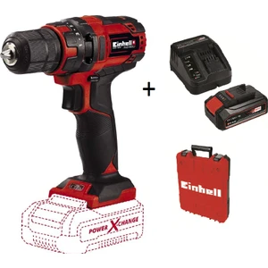 Tc-Cd 18/35 Li (1x2.5 Ah Starter Kit) Akülü Matkap Çantalı