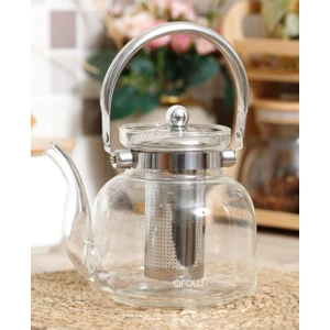 Dem Isıya Dayanıklı Cam Çaydanlık 1600ML TR-1662