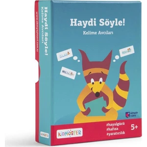 Haydi Söyle Kelime Avcıları Kart Oyunu Kidmosfer