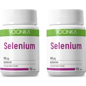 Selenyum 100 Mcg 92 Tablet X2 Adet