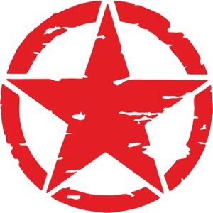 Sticker Fabrikası Askeri Yıldız Motosiklet Off Road Offroad U.s Army Sticker 00677