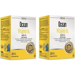 D3 Vitamini 600 Iu Sprey 20 ml x 2 Adet