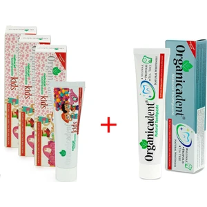 3 Doğal Çocuk + 1 Doğal Diş Macunu 4'lü Paket