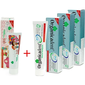 1 Doğal Çocuk + 3 Doğal Diş Macunu 4'lü Paket