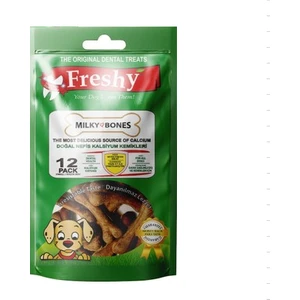 Mılky Bones Köpekler Için Ödül Nefis Kalsiyum Kemikleri 12"li Small 180GR
