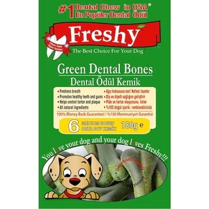 Green Dental Köpekler Için Ağız ve Diş Sağlığı Için Kemik Orta Boy 6"lı 180GR