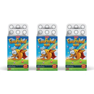 Easyvi̇t Easyfishoil Multi  Çiğnenebilir 30 Jel Tablet 3'lü Paket