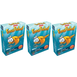 Easyvi̇t Easyfishoil Kids Çiğnenebilir 30 Jel Tablet 3'lü Paket