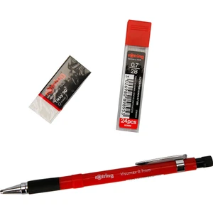 Rotring Visumax Versatil Kalem Okul Seti 0.7 mm Kırmızı