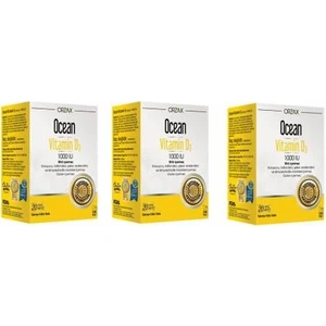 Ocean Vitamin D3 1000 Iu Sprey 20 ml x 3