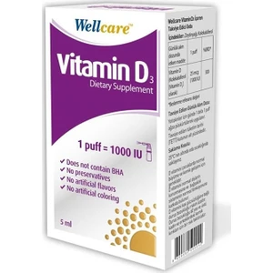 Vitamin D3 1000 Iu 5 ml Sprey