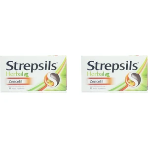 Herbal  Zencefil  16'lı Boğaz Pastili 2'li Paket