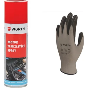 Motor Temizleyici Spreyi + Eldiven
