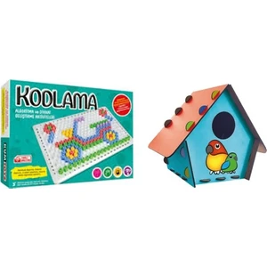 Kodlama + Ahşap Kuş Evi (2'li Set)