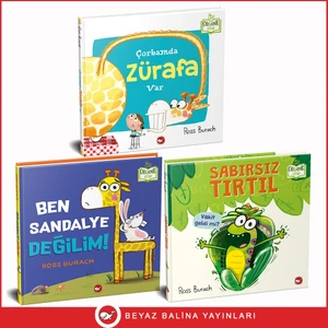 Hayvanlarla Eğleniyorum Set- Organik 3 Kitap (Ciltli) - Ross Burach