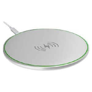 Swapp SW-CWF80 Qı 10W 5V/2A- 9V/1.1A Kablosuz Şarj Cihazı Beyaz