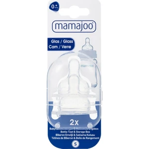 Cam Biberon Emziği 2'li No 1 (S) 0+Ay