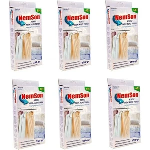 6 Adet Nem Alıcı Koku Küf Giderici Dolap Içi Askılık 250 gr